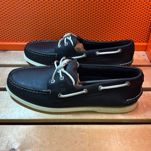 Sperry Men's Authentic Original™ Top-Sider 'Black' - Picture 4 of 9